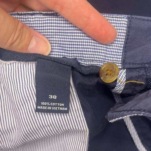 Lot of 2 Cremieux Navy & Tan Shorts - Picture 4 of 5